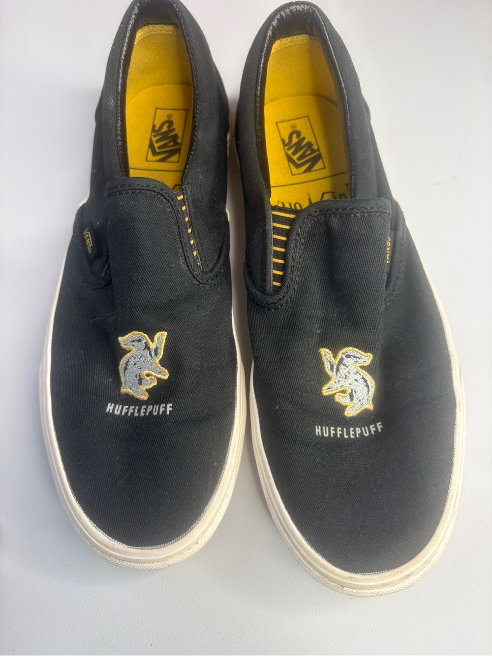 Vans x Harry Potter Hufflepuff Slip-On Sneakers Men’s Size 8
